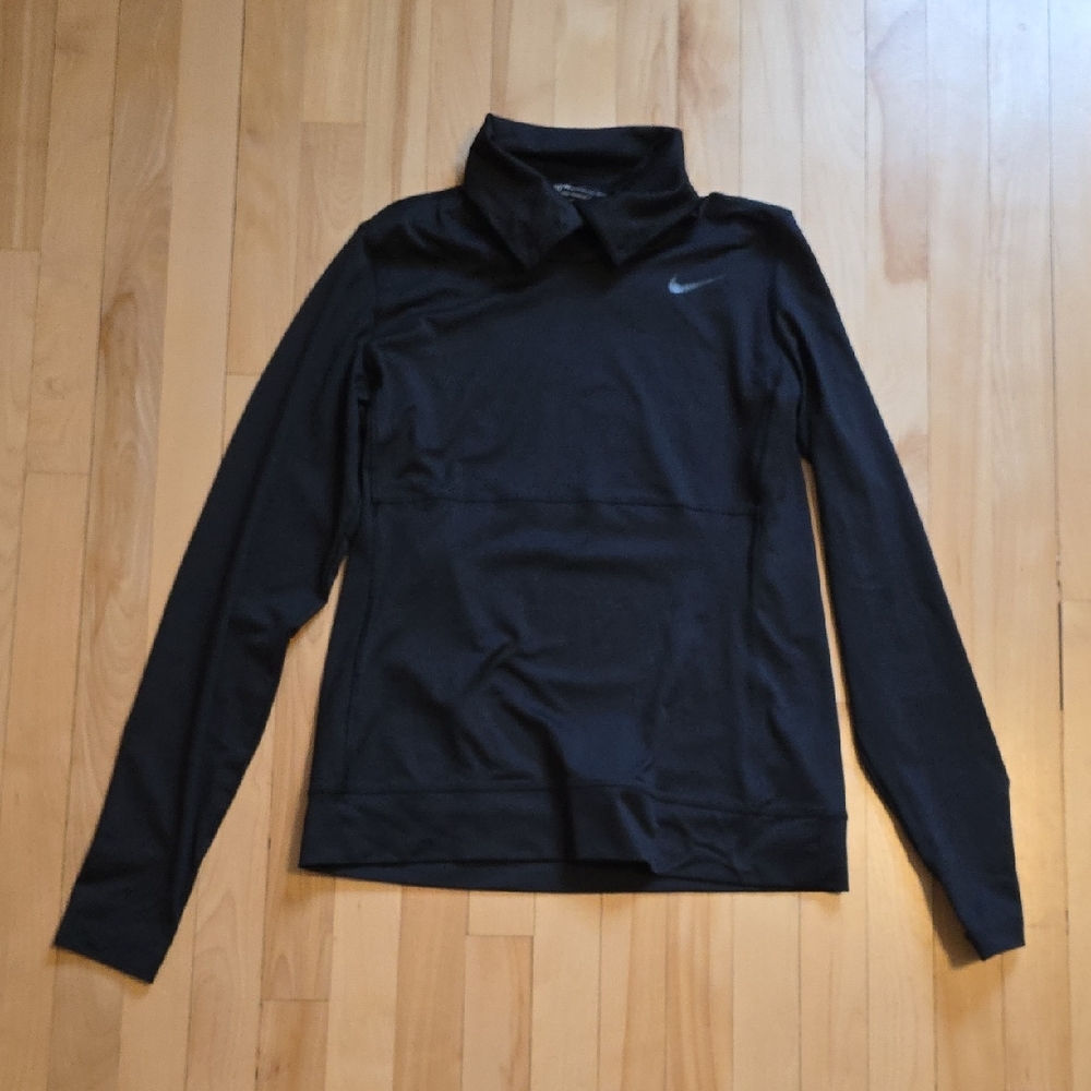 Nike Golf Dri-Fit Pullover Long Sleeve Mock Neck